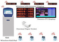 وافق CE IR Touch Screen Queue System Token Number Ticket Ticket Dispenser مع طابعة حرارية