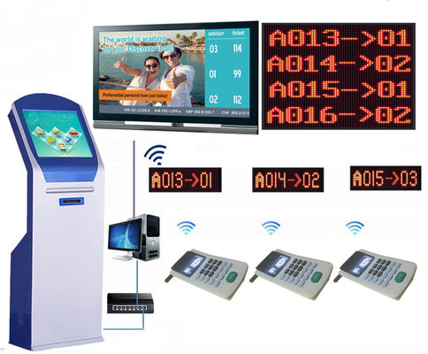 عيادة مستشفى LED LCD نظام إدارة قائمة الانتظار إلى الأمام