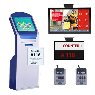 1 سنة الضمان عداد LCD عرض نظام إدارة قائمة الانتظار التلقائي
